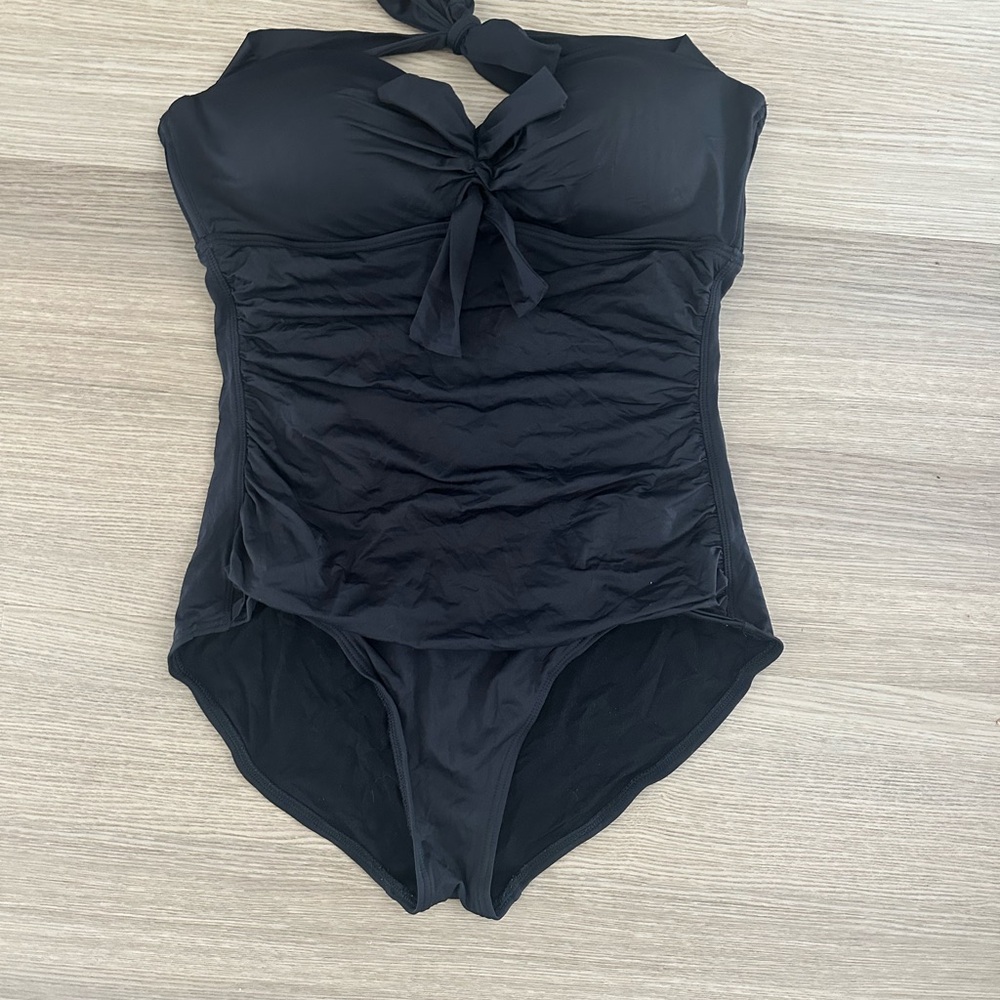 Tommy Bahama One-piece Halter Swimsuit